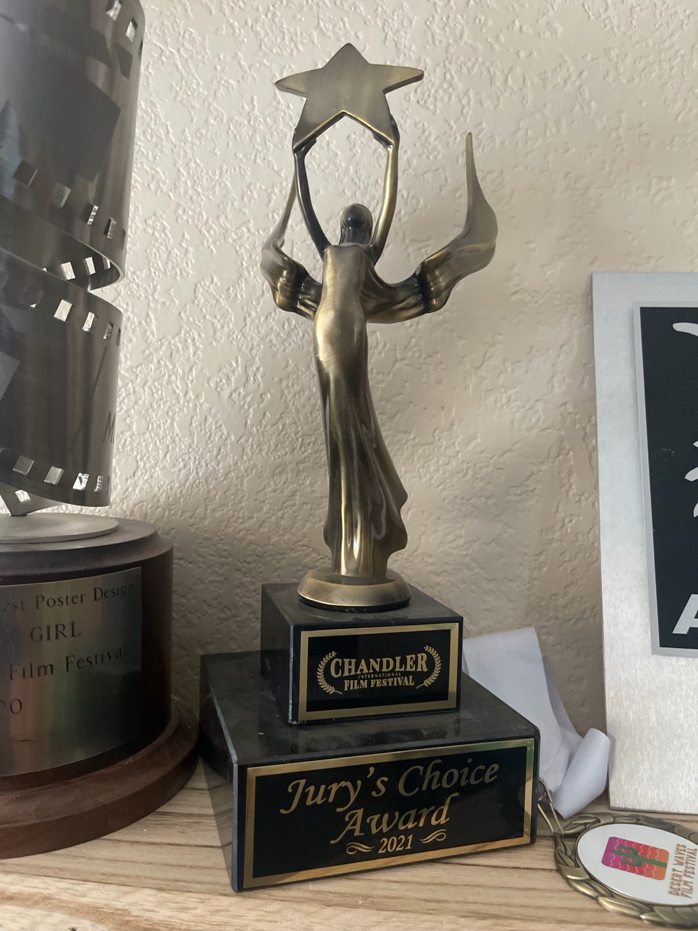 Chandler International Film Festival — Jury's Choice Award Trophy